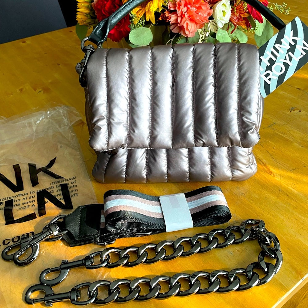 Think Royln Bar Bag pearl latte